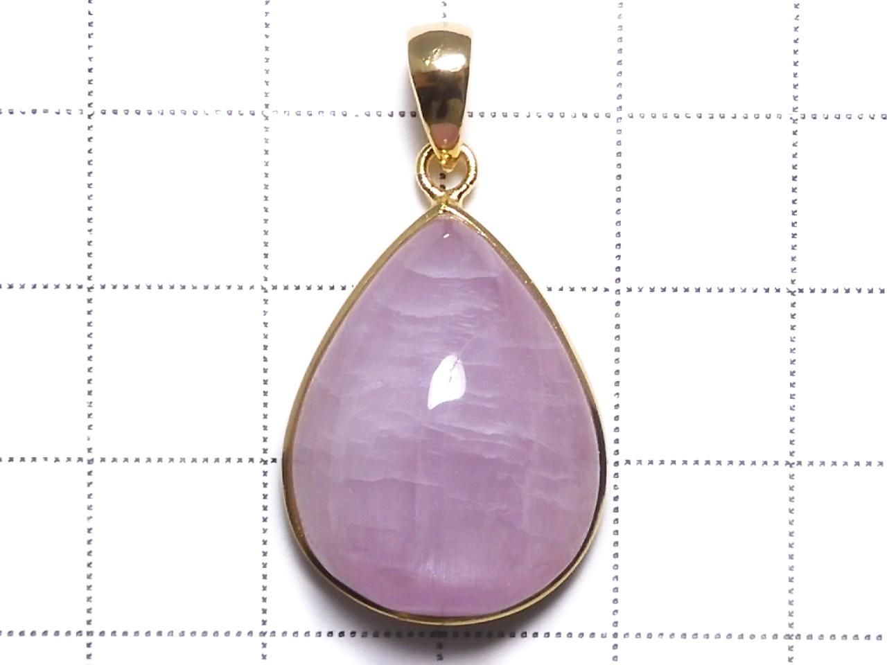 Nigerian Kunzite AAA- Pendant 18KGP NO.77 [One of a kind]