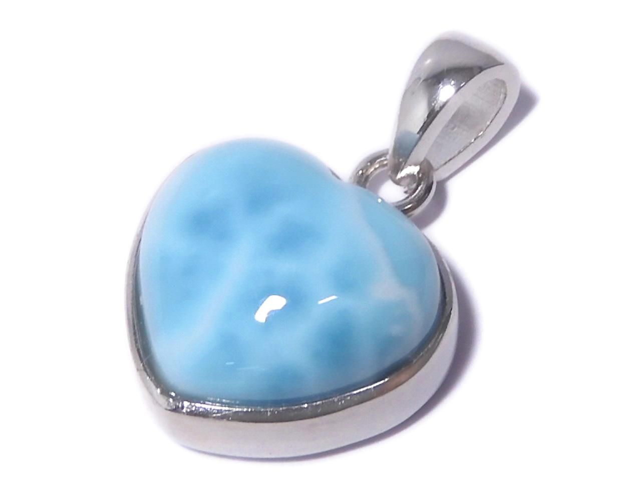 Larimar Pectolite AAA Pendant Silver925 NO.393 [One of a kind]