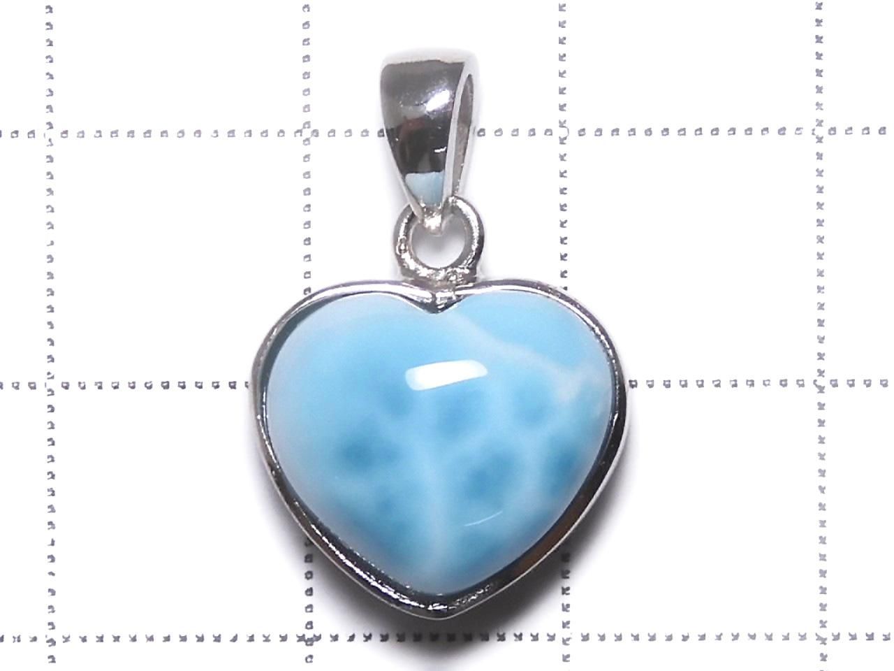 Larimar Pectolite AAA Pendant Silver925 NO.393 [One of a kind]