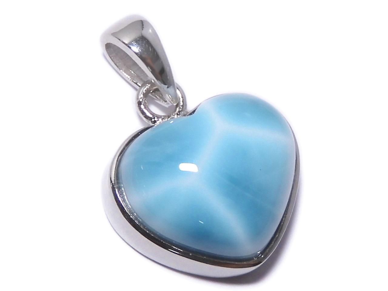 Larimar Pectolite AAA Pendant Silver925 NO.394 [One of a kind]