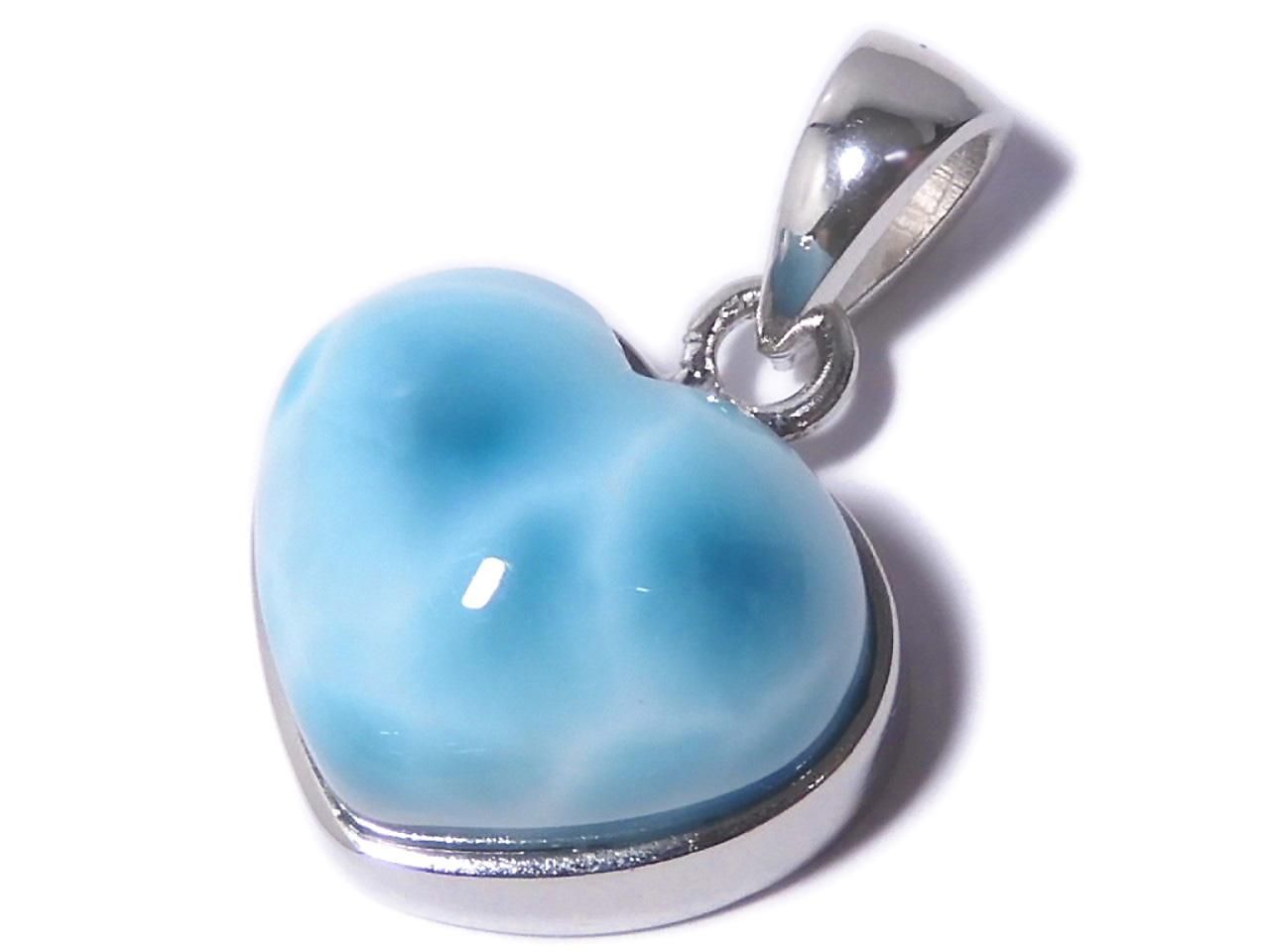 Larimar Pectolite AAA Pendant Silver925 NO.396 [One of a kind]