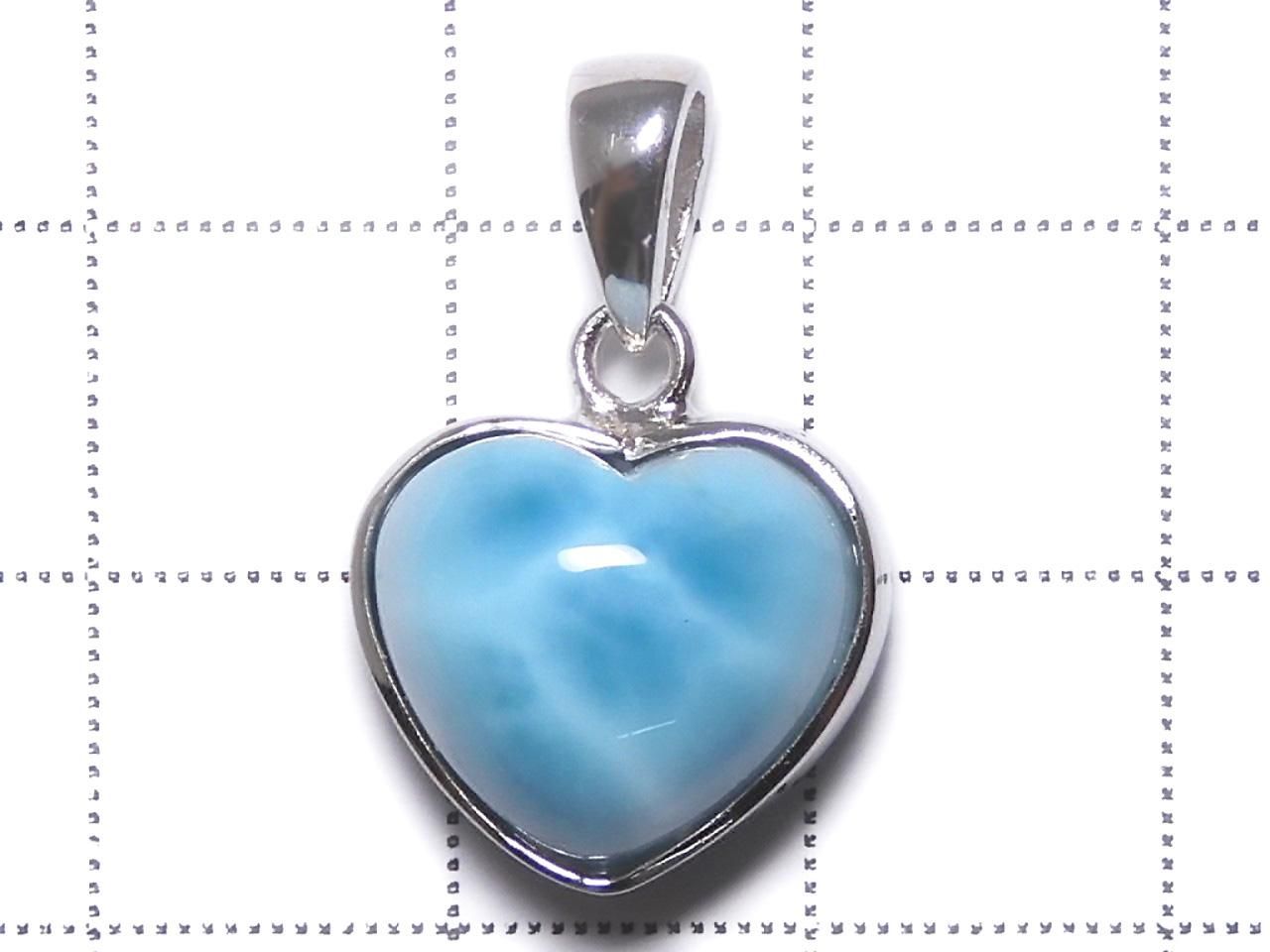 Larimar Pectolite AAA Pendant Silver925 NO.397 [One of a kind]