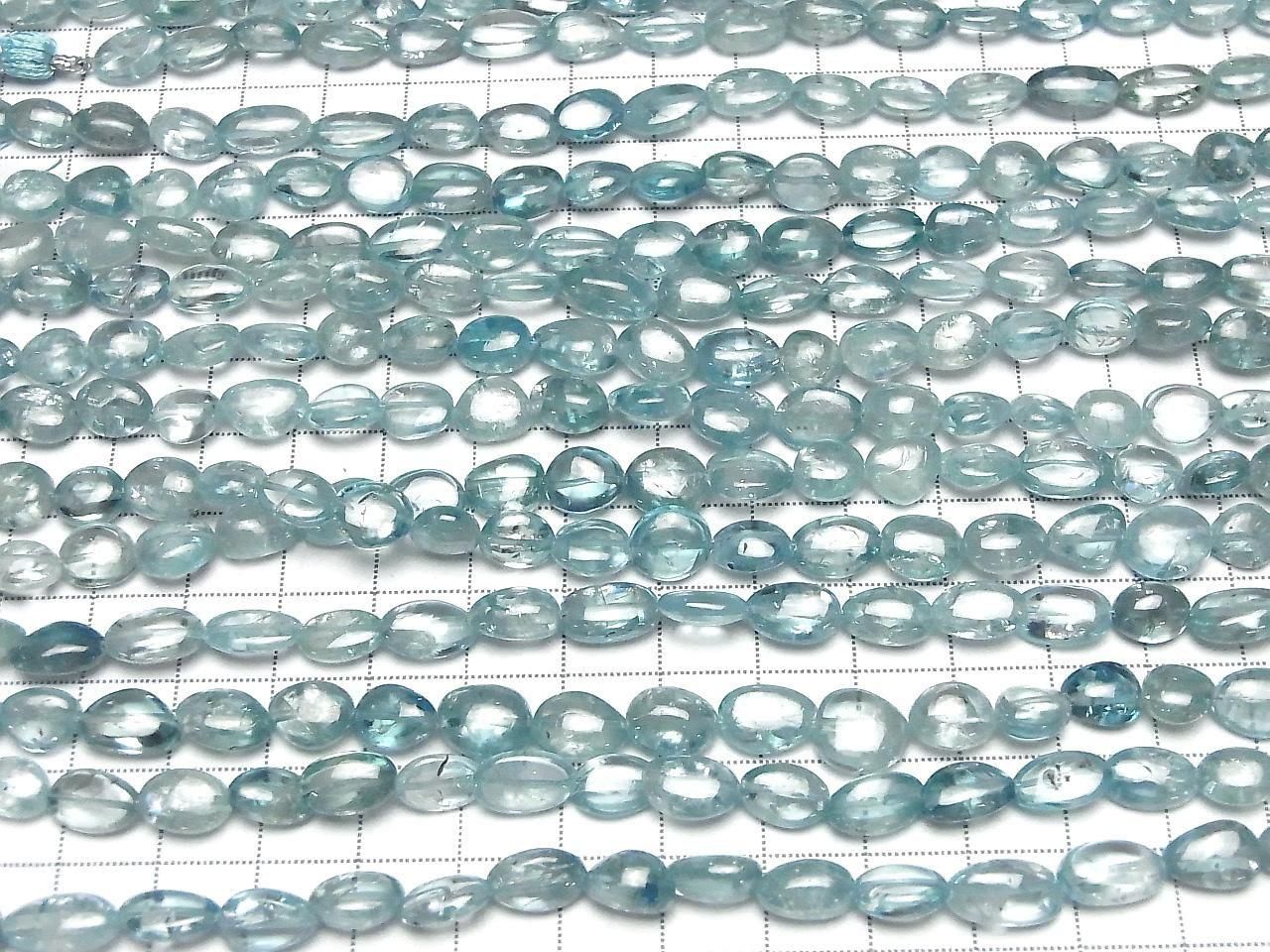 Natural Blue Zircon AA++ Nugget Half or 1strand beads Bead (approx. 7 inches/18 cm)