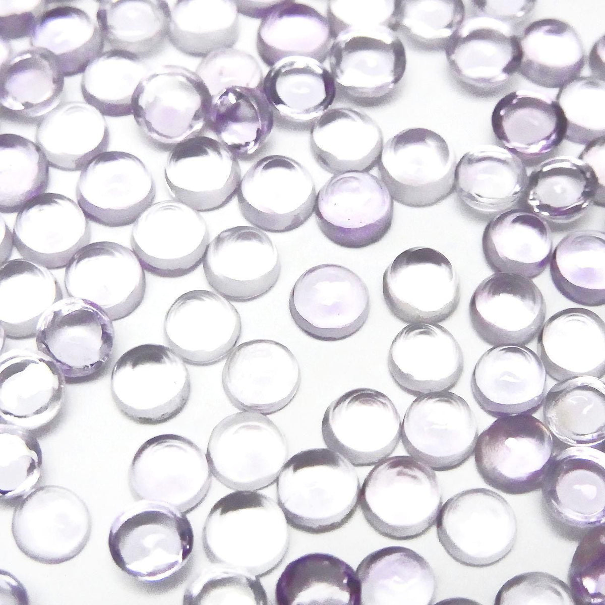 High Quality Pink Amethyst AAA Round Cabochon 4x4mm 10pcs