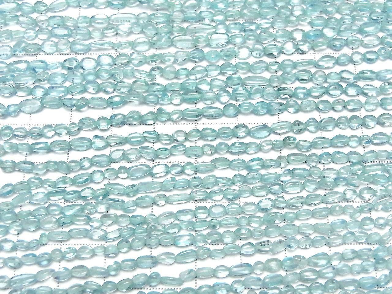 High Quality Apatite AAA- Small Size Nugget 1strand beads (aprx.8inch/20cm)