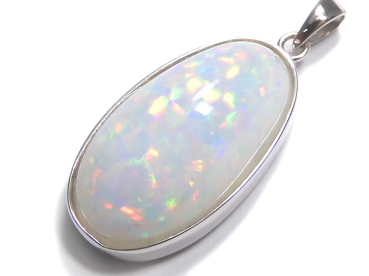 Ethiopian Opal AAAA Pendant Silver925 NO.3 [One of a kind]