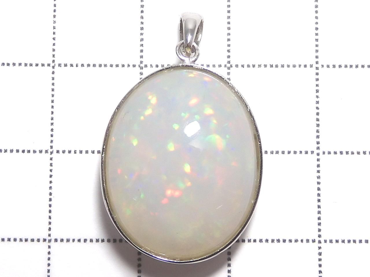 Ethiopian Opal AAA Pendant Silver 925 No. 4 [One of a kind]