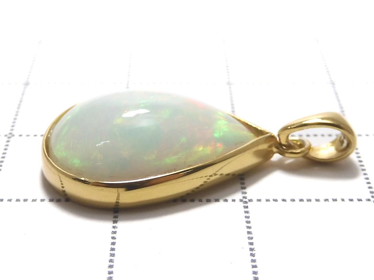 Ethiopian Opal AAAA Pendant 18KGP NO.7 [One of a kind]