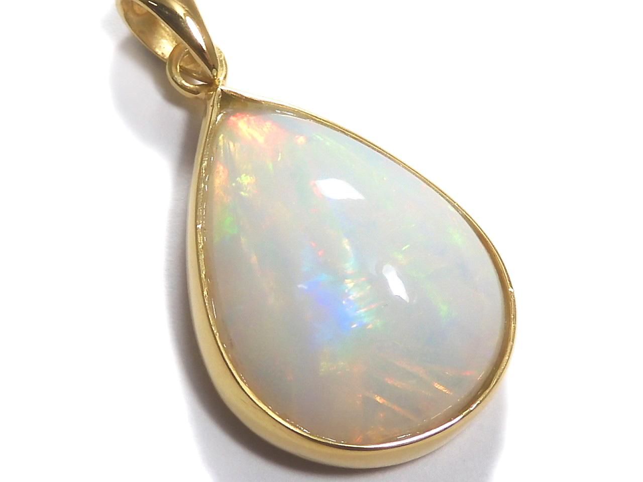 Ethiopian Opal AAAA Pendant 18KGP NO.7 [One of a kind]