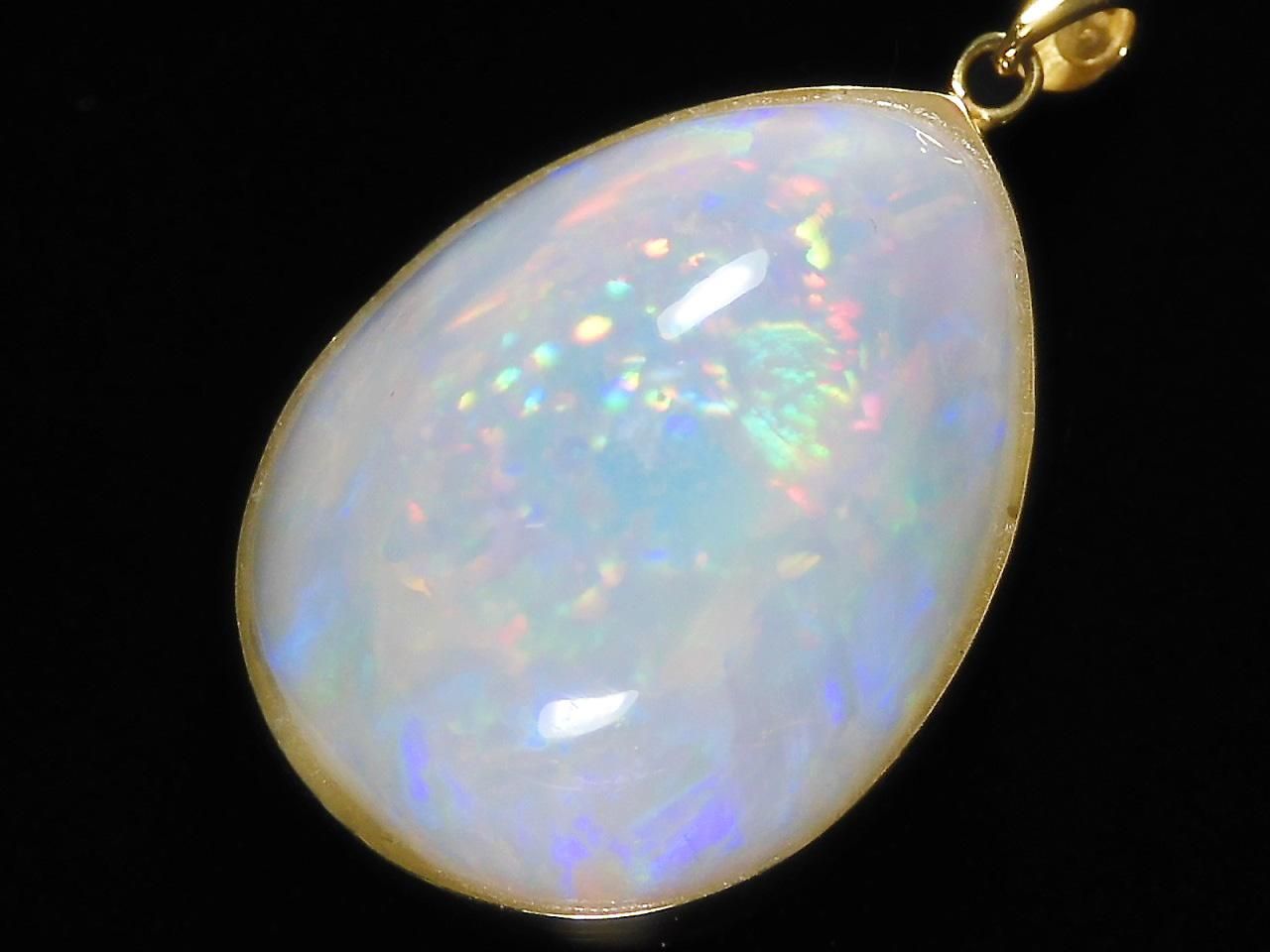 Ethiopian Opal AAAA Pendant 18KGP NO.10 [One of a kind]