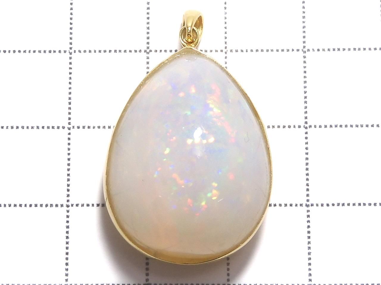 Ethiopian Opal AAAA Pendant 18KGP NO.10 [One of a kind]