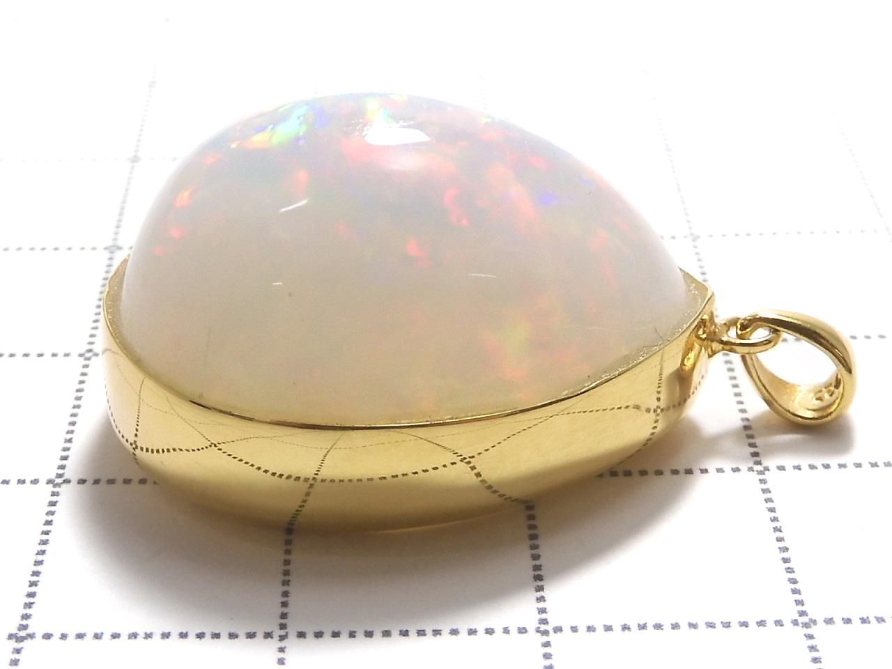 Ethiopian Opal AAAA Pendant 18KGP NO.10 [One of a kind]