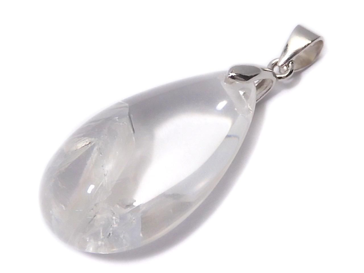 Crystal in Quartz Pendant Silver925 NO.127 [One of a kind]
