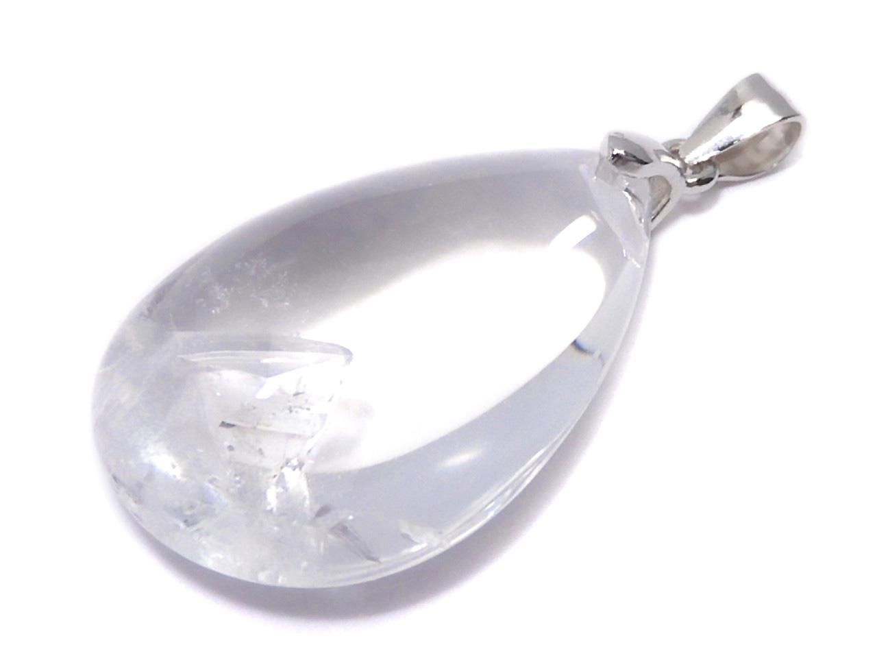 Crystal in Quartz Pendant Silver925 NO.128 [One of a kind]