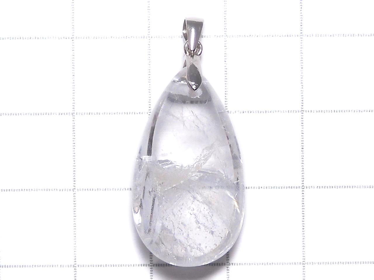Crystal in Quartz Pendant Silver925 NO.129 [One of a kind]