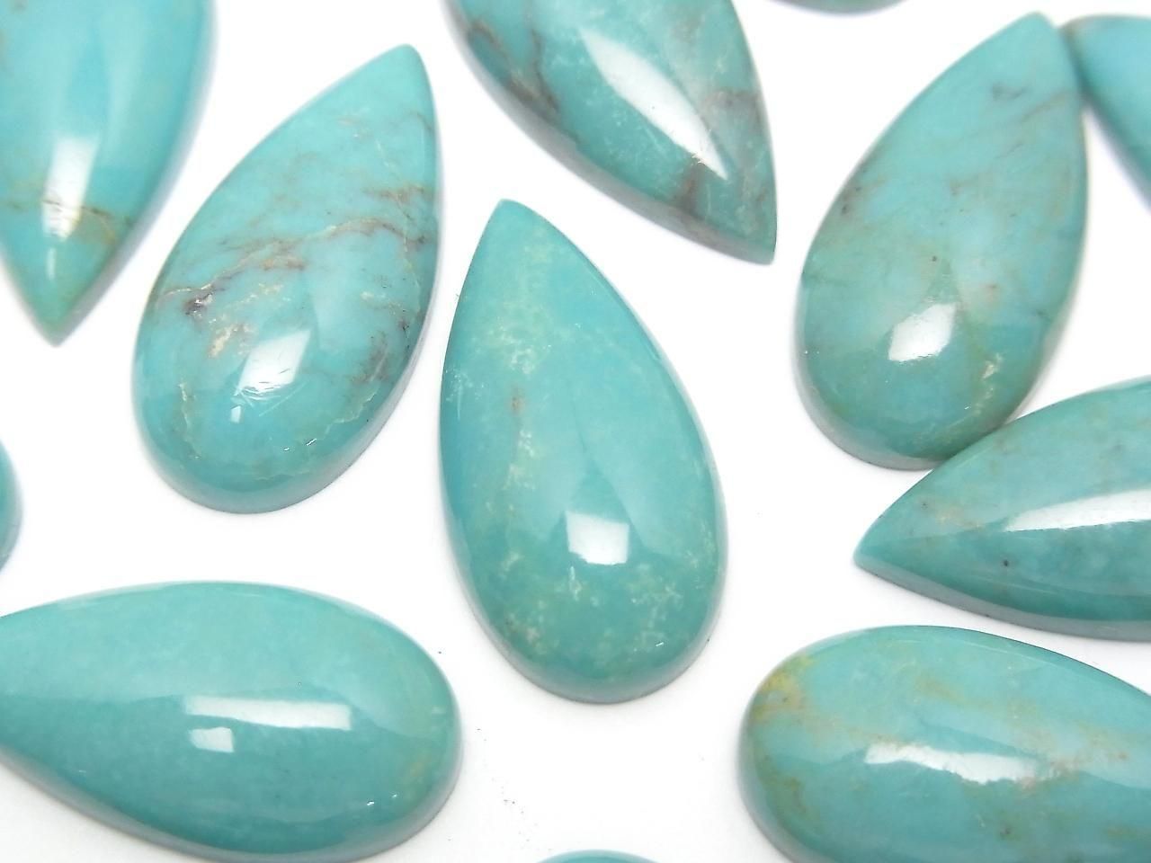 Turquoise AAA- Pear shape Cabochon 20x10mm 1pc