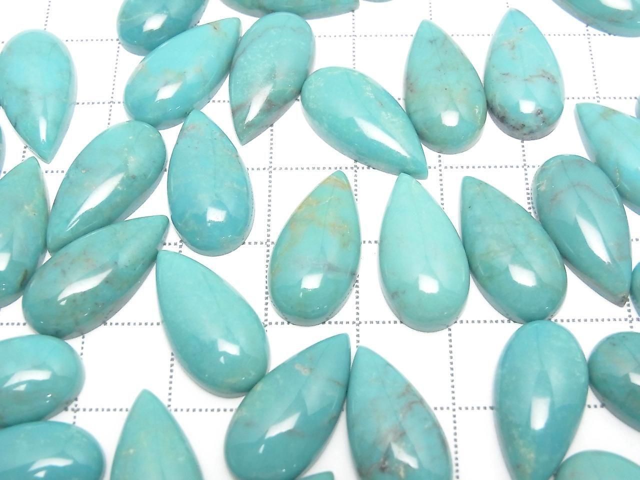 Turquoise AAA- Pear shape Cabochon 20x10mm 1pc