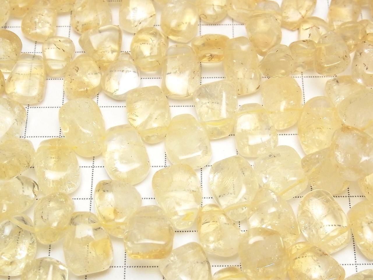 Citrine AA Faceted Nugget Top Side Drilled Hole 1/4-1strand beads (aprx.13inch/33cm)