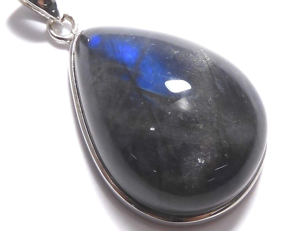 Blue Labradorite AAA Pendant Silver 925 NO.103 [One of a kind]