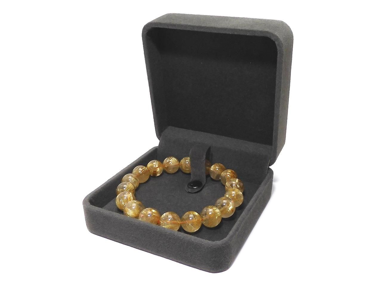 Jewelry case for bracelets [Dark Gray] 1 box