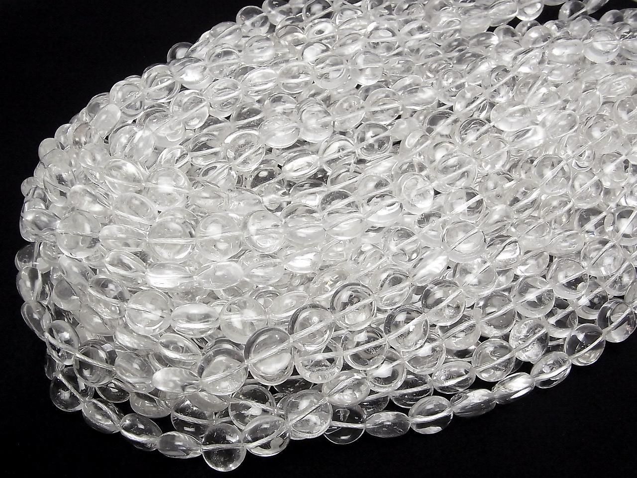 Crystal AA++ Coin 12x12x7mm half or 1strand beads (approx. 15inch/38cm)