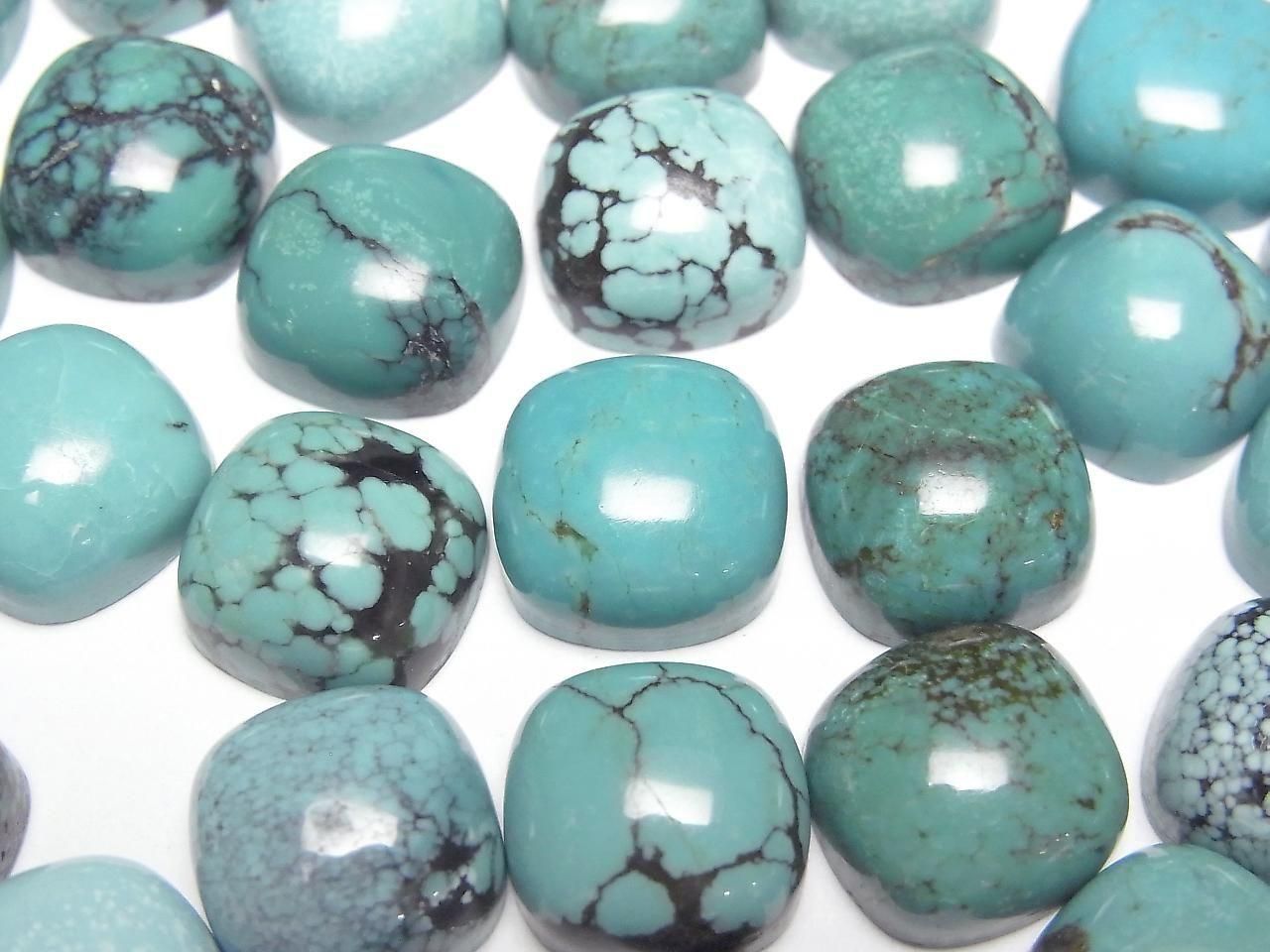 Turquoise AA++ Square Cabochon 12x12mm 1pc