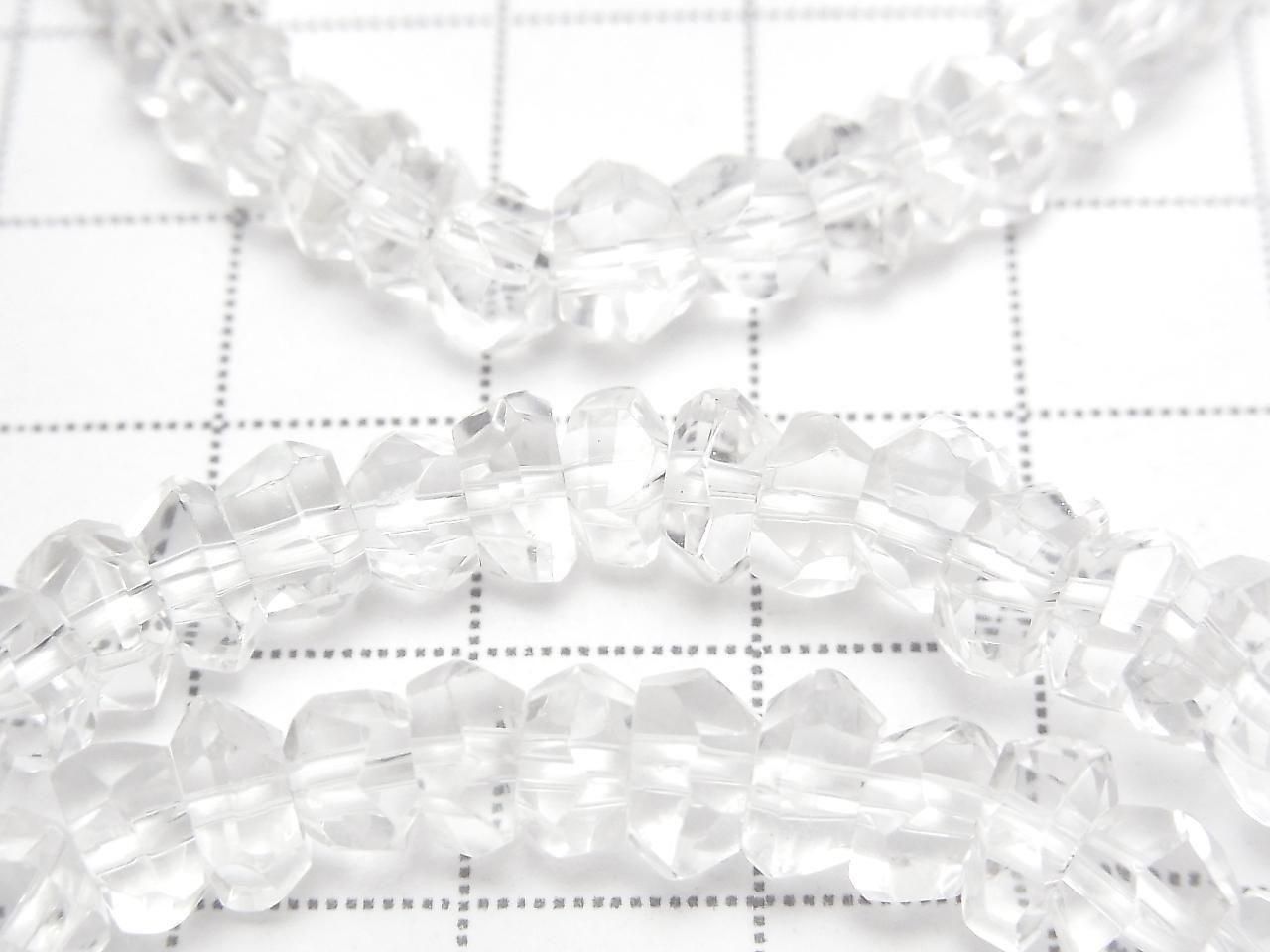 Crystal AAA Faceted Nugget [Size S] 1strand beads (Bracelet)