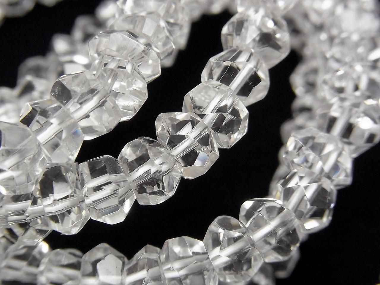 Crystal AAA Faceted Nugget [Size M] 1strand beads (Bracelet)