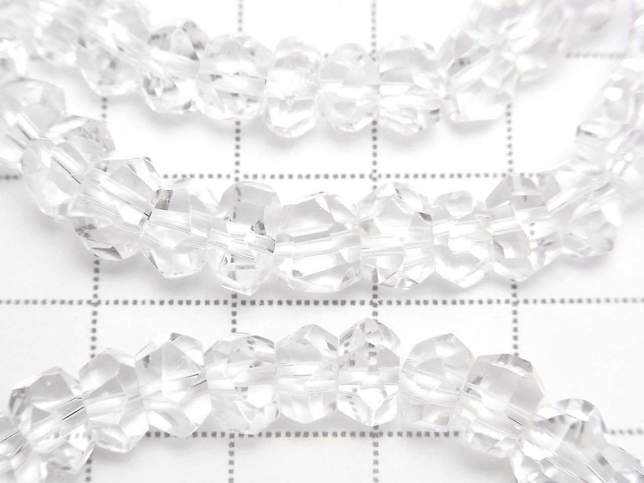 Crystal AAA Faceted Nugget [Size M] 1strand beads (Bracelet)