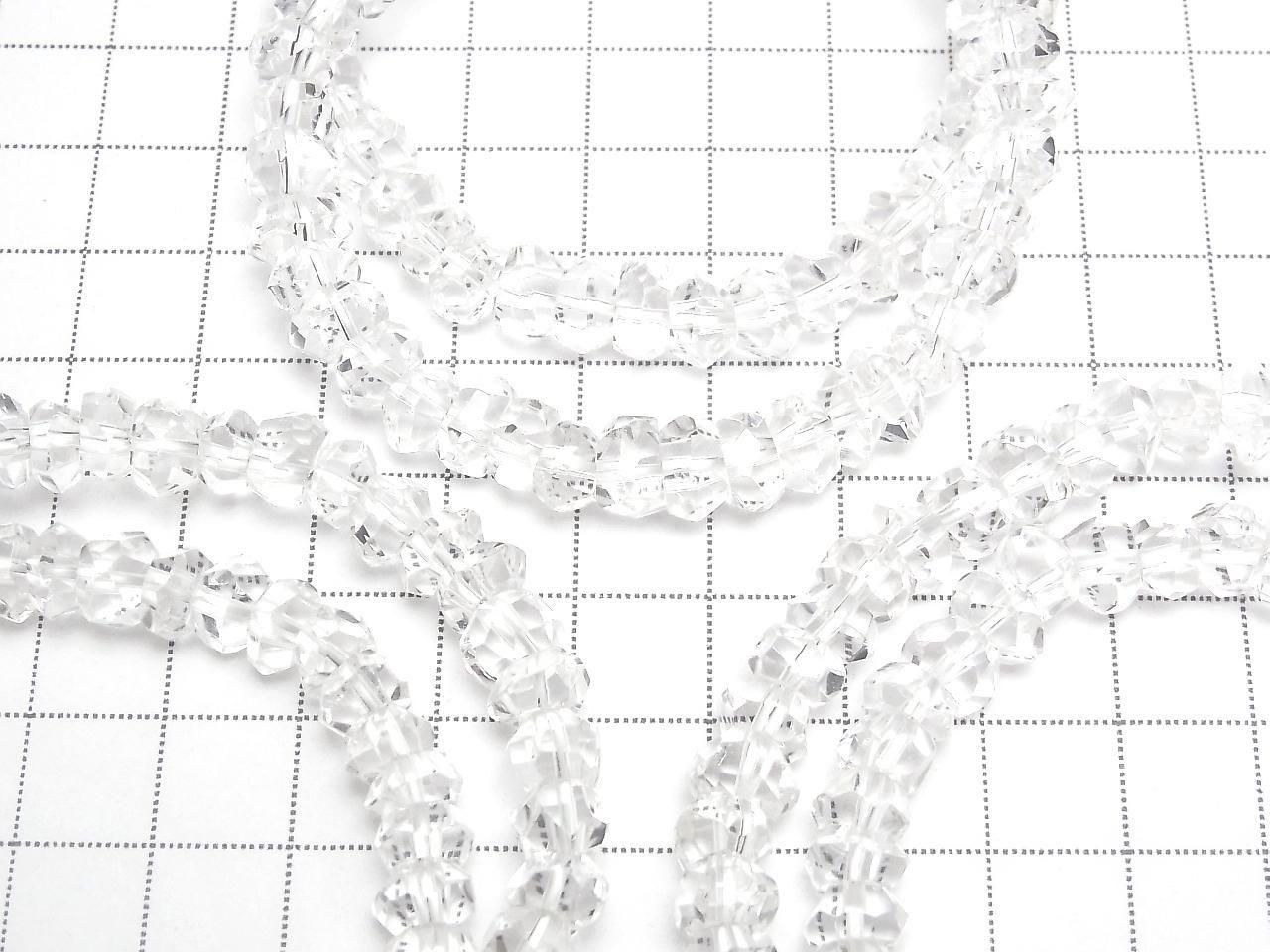 Crystal AAA Faceted Nugget [Size M] 1strand beads (Bracelet)