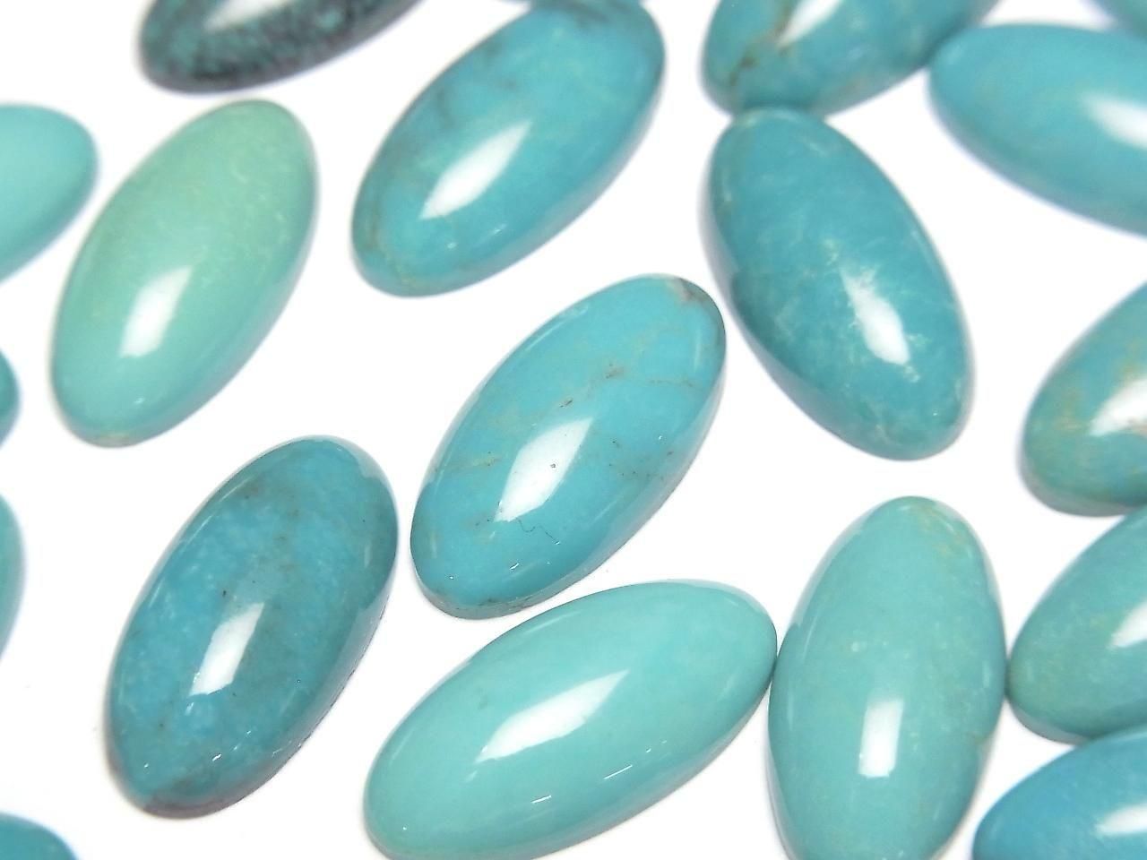Turquoise AA++ Oval Cabochon 16x8mm 1pc