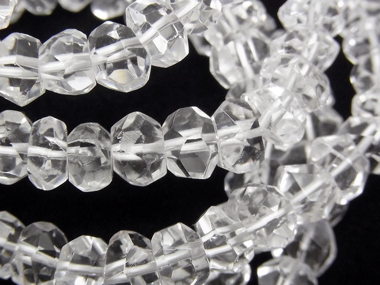 Crystal AAA Faceted Nugget [Size L] 1strand beads (Bracelet)