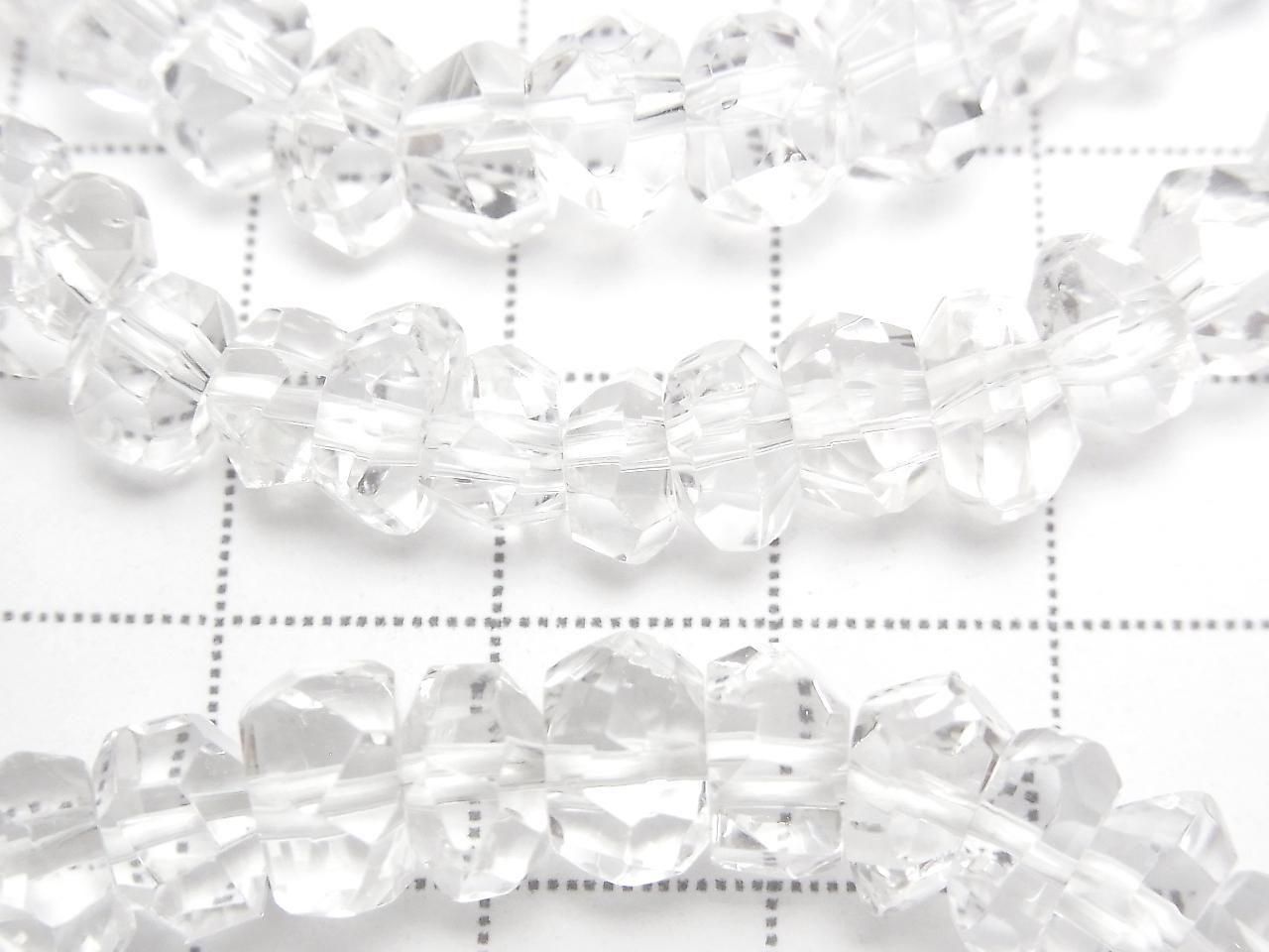 Crystal AAA Faceted Nugget [Size L] 1strand beads (Bracelet)