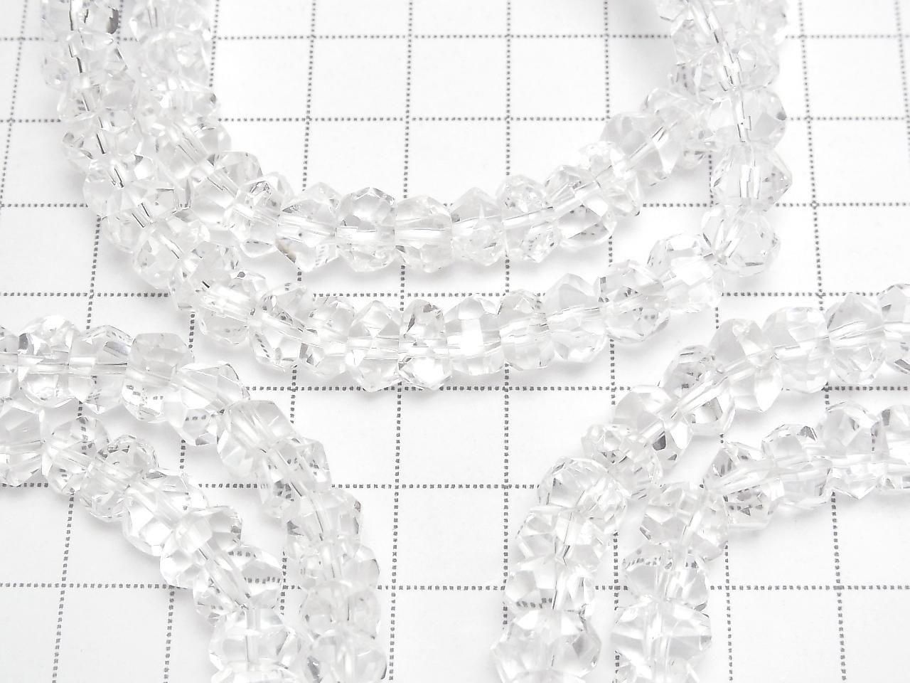 Crystal AAA Faceted Nugget [Size L] 1strand beads (Bracelet)