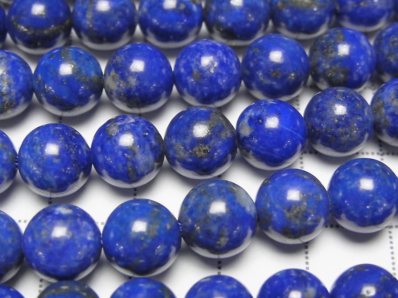 Lapislazuli AA Round 8mm half or 1strand beads (aprx.15inch/37cm)