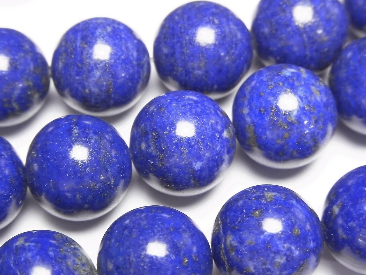 Lapislazuli AA++ Round 14mm 1/4 or 1strand beads (aprx.15inch/36cm)