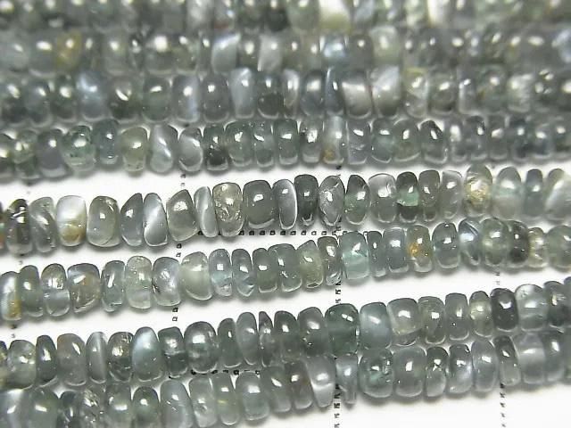Alexandrite Cat's Eye AAA Rondelle half or 1strand beads (approx. 18 inches/44 cm)