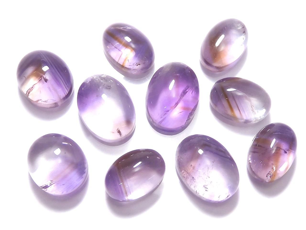 Amethyst AA++ Loose Stone 10pcs Set NO.6 [One of a kind]