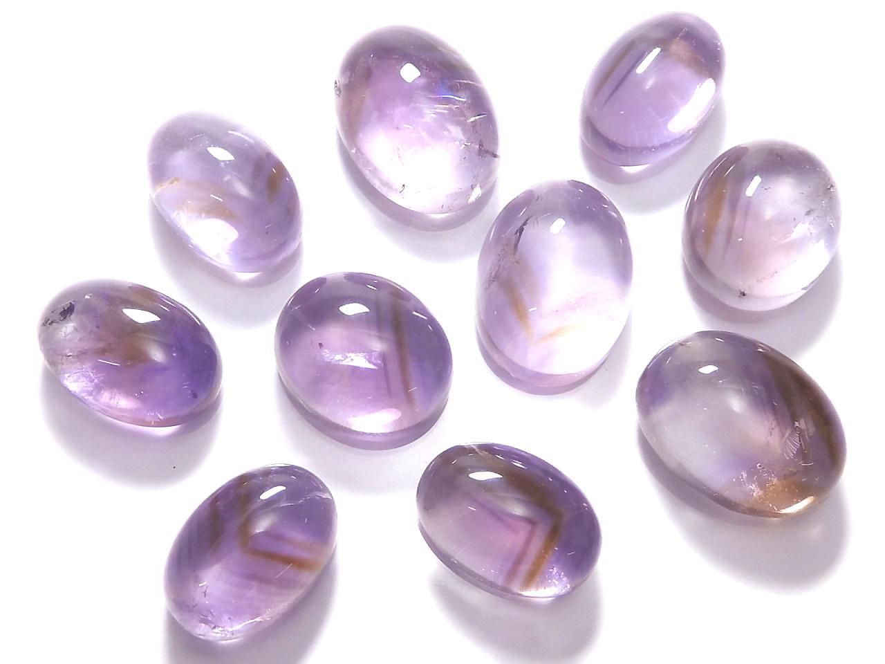 Amethyst AA++ Loose Stone 10pcs Set NO.7 [One of a kind]