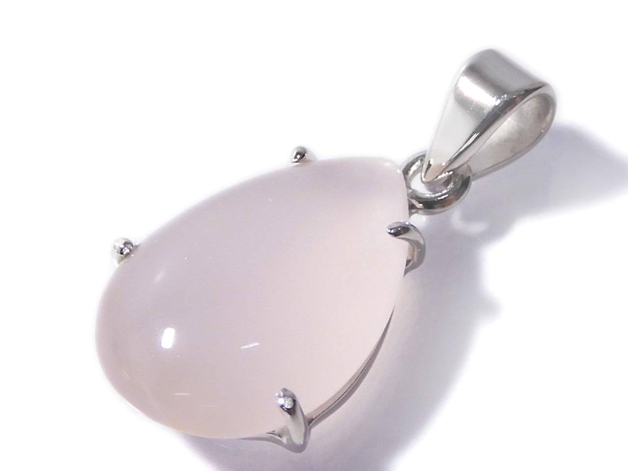 Rose Quartz AAA- Pendant Silver925 NO.101 [One of a kind]