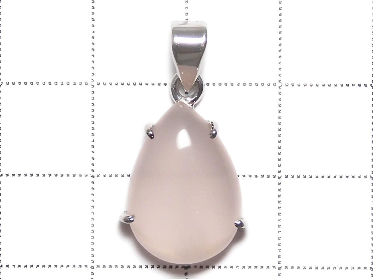 Rose Quartz AAA- Pendant Silver925 NO.101 [One of a kind]