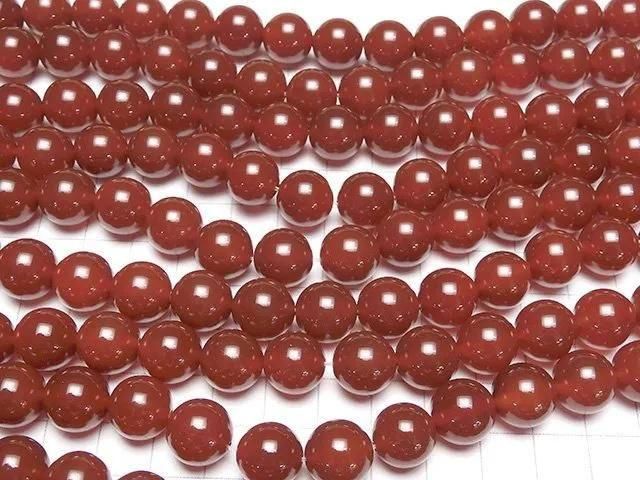 Red Agate AAA Round 12mm 1strand beads (approx. 15 inches/37 cm)