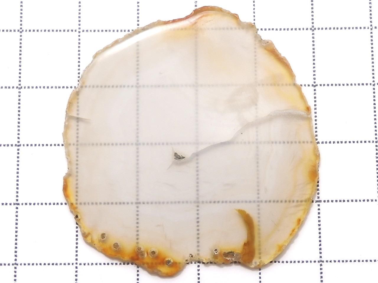 Iris Agate Slice 1pc NO.203 [One of a kind]