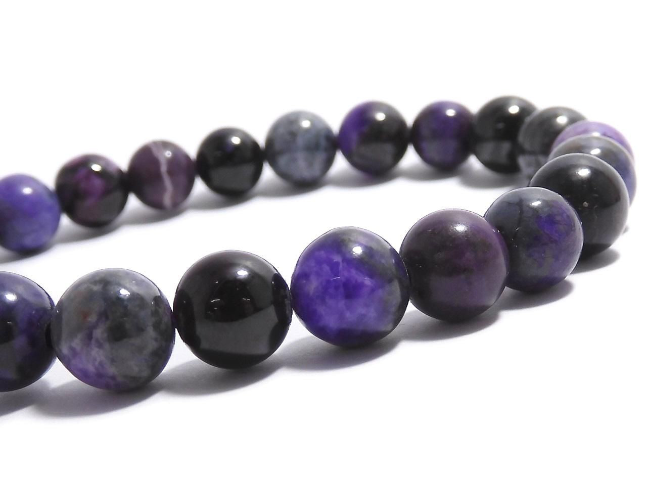 Sugilite AA++ Round 7.5mm 1strand beads (Bracelet) NO.301 [One of a kind]