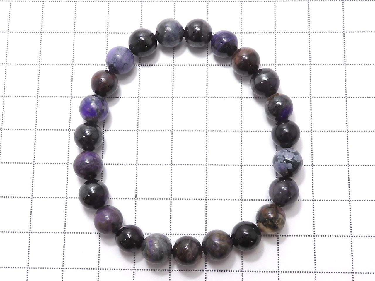 Sugilite AA++ Round 8mm 1strand beads (Bracelet) NO.302 [One of a kind]