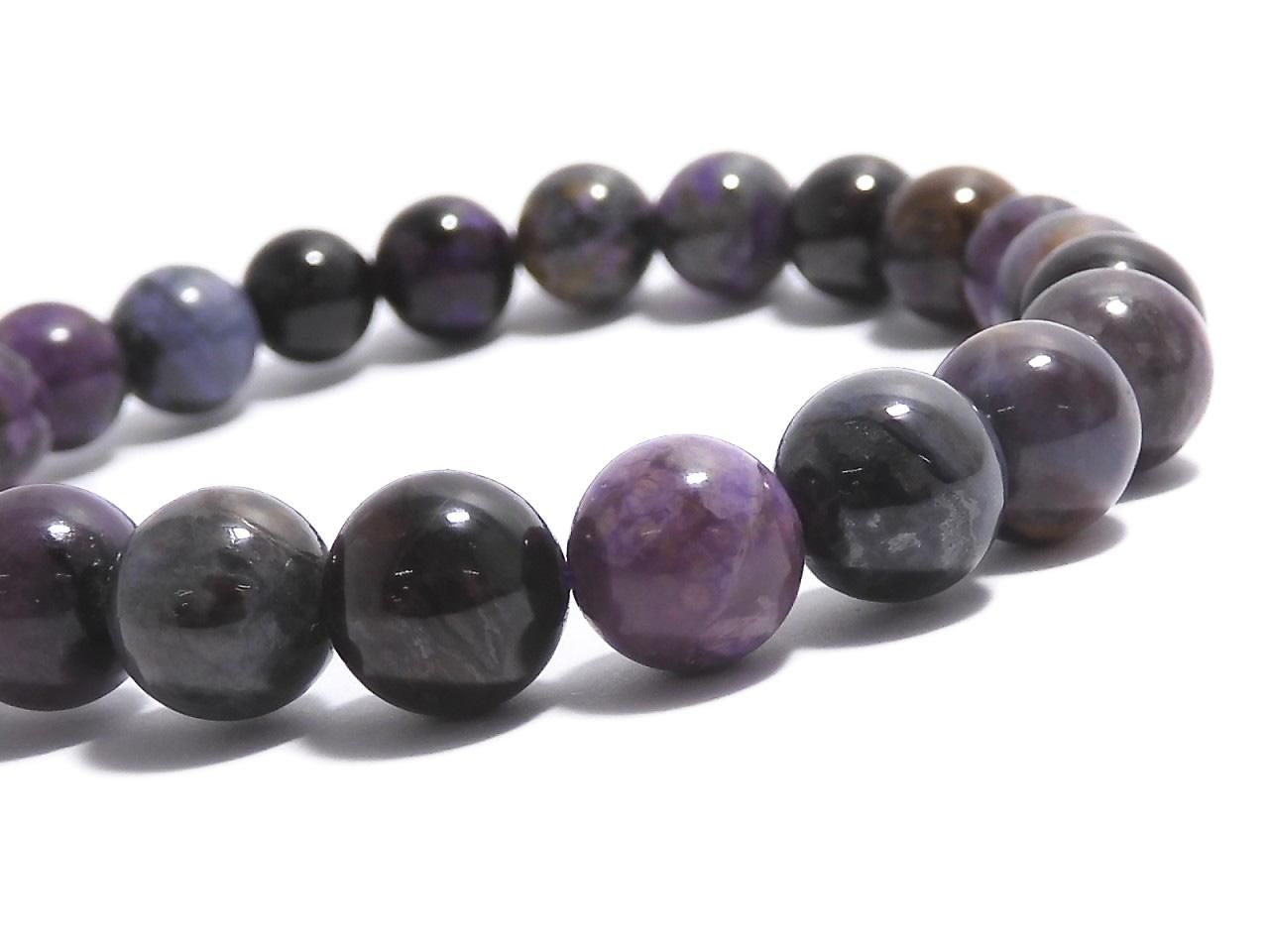 Sugilite AA++ Round 7.5mm 1strand beads (Bracelet) NO.304 [One of a kind]