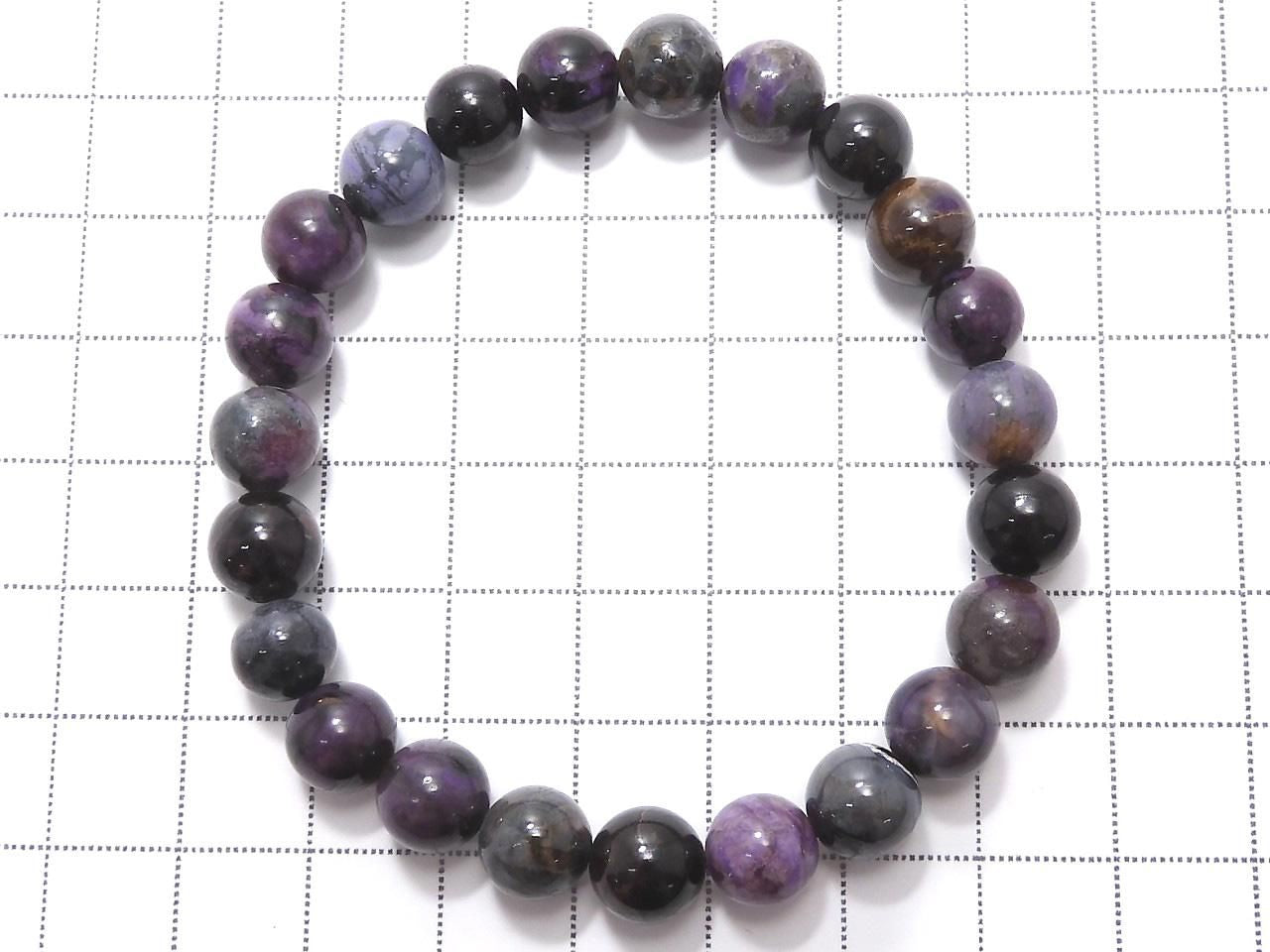 Sugilite AA++ Round 7.5mm 1strand beads (Bracelet) NO.304 [One of a kind]
