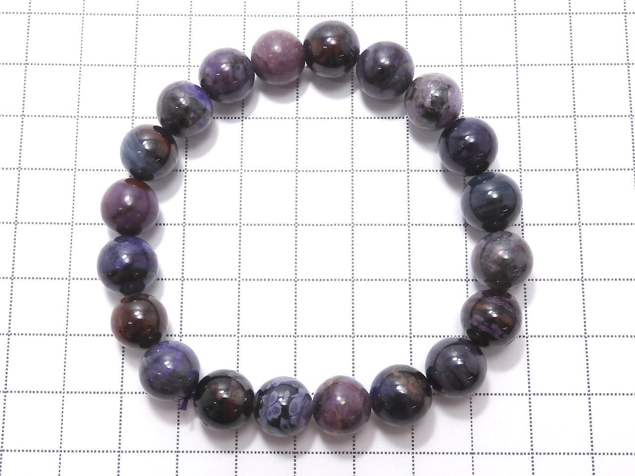 Sugilite AA++ Round 10mm 1strand beads (Bracelet) NO.310 [One of a kind]