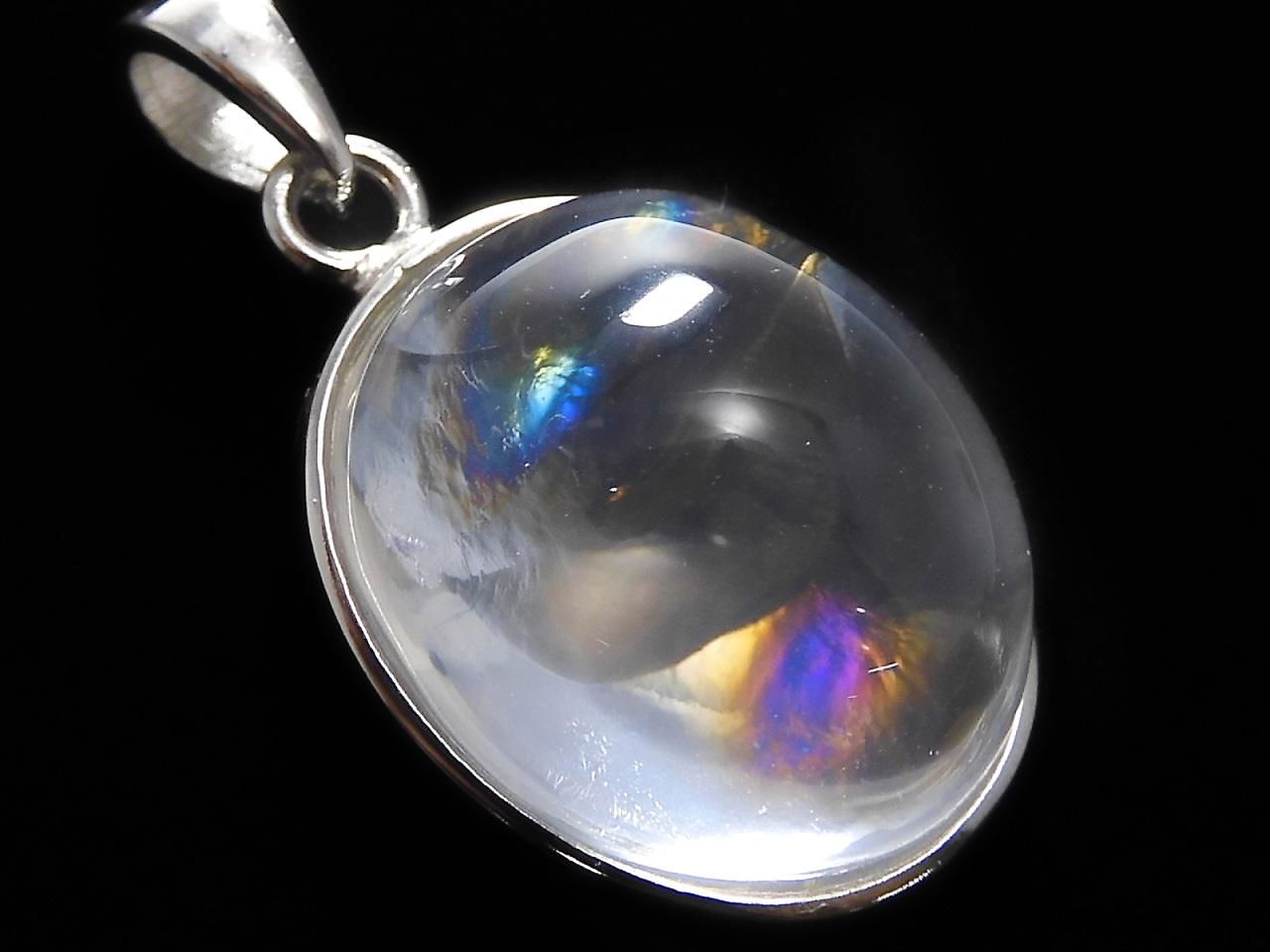 Iris Quartz AAA- Pendant Silver925 NO.23 [One of a kind]