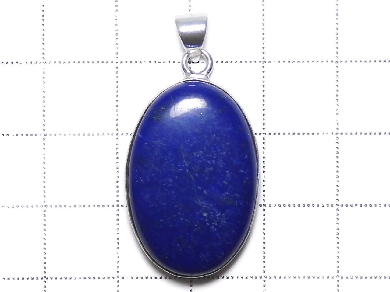 Lapislazuli AA++ Pendant Silver925 NO.181 [One of a kind]